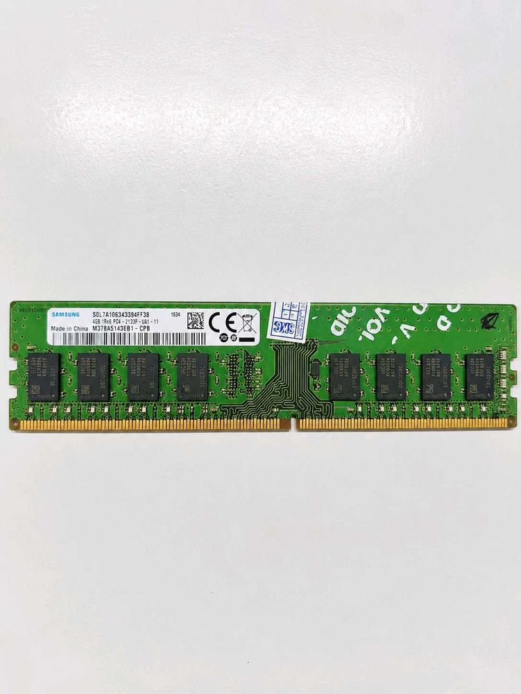 Samsung 4GB DDR4 RAM - 2133 MHz - Perfect Working