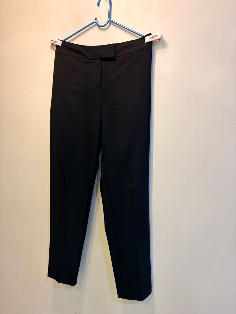 Classic Black Straight Leg Pants