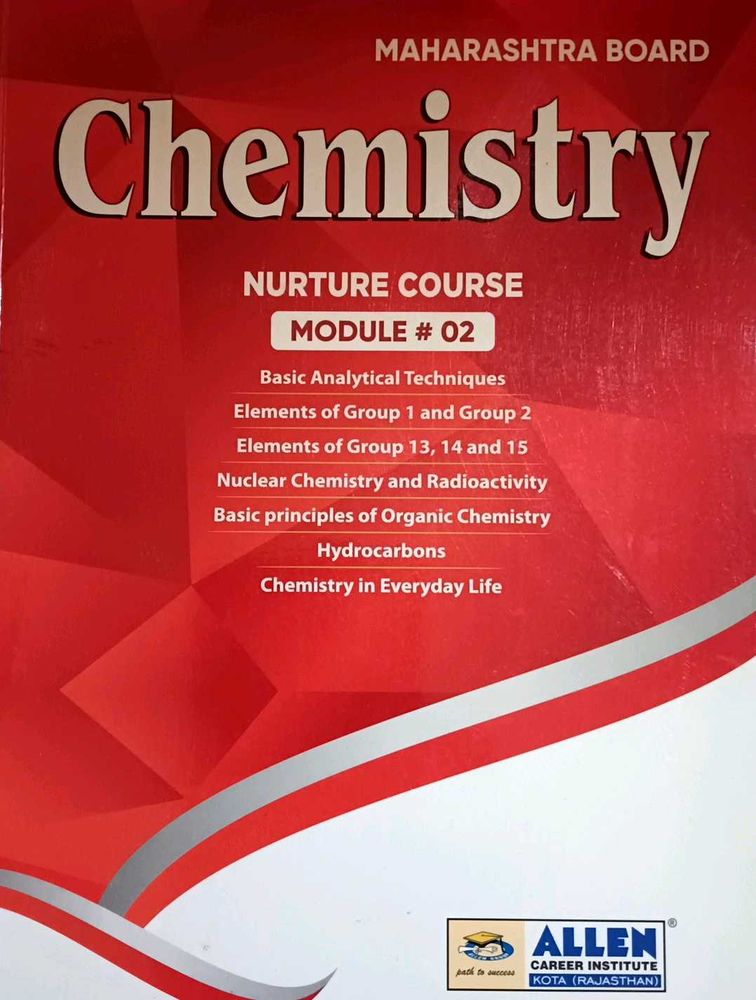 Maharashtra Board Chemistry Nurture Course