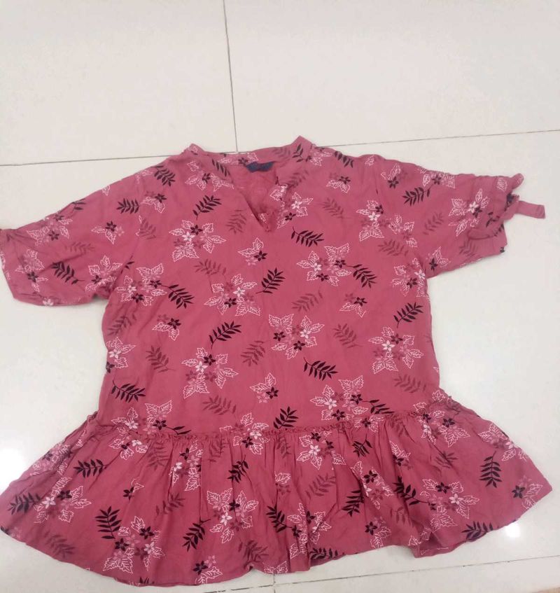 Floral Print Top