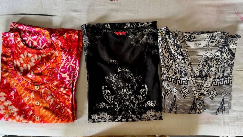 Set of 3 Kurtis