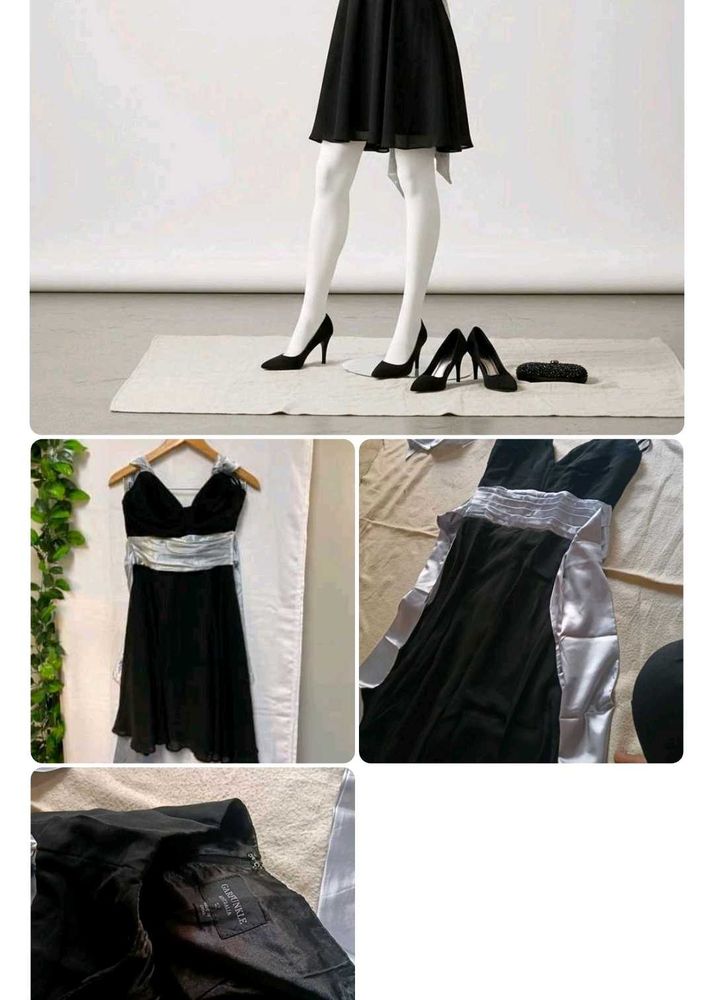 Elegant Black Cocktail Dress