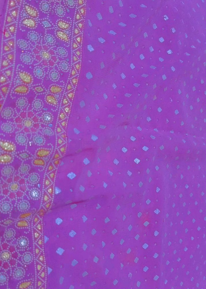 💜✨Purple Colour Saree 💜✨