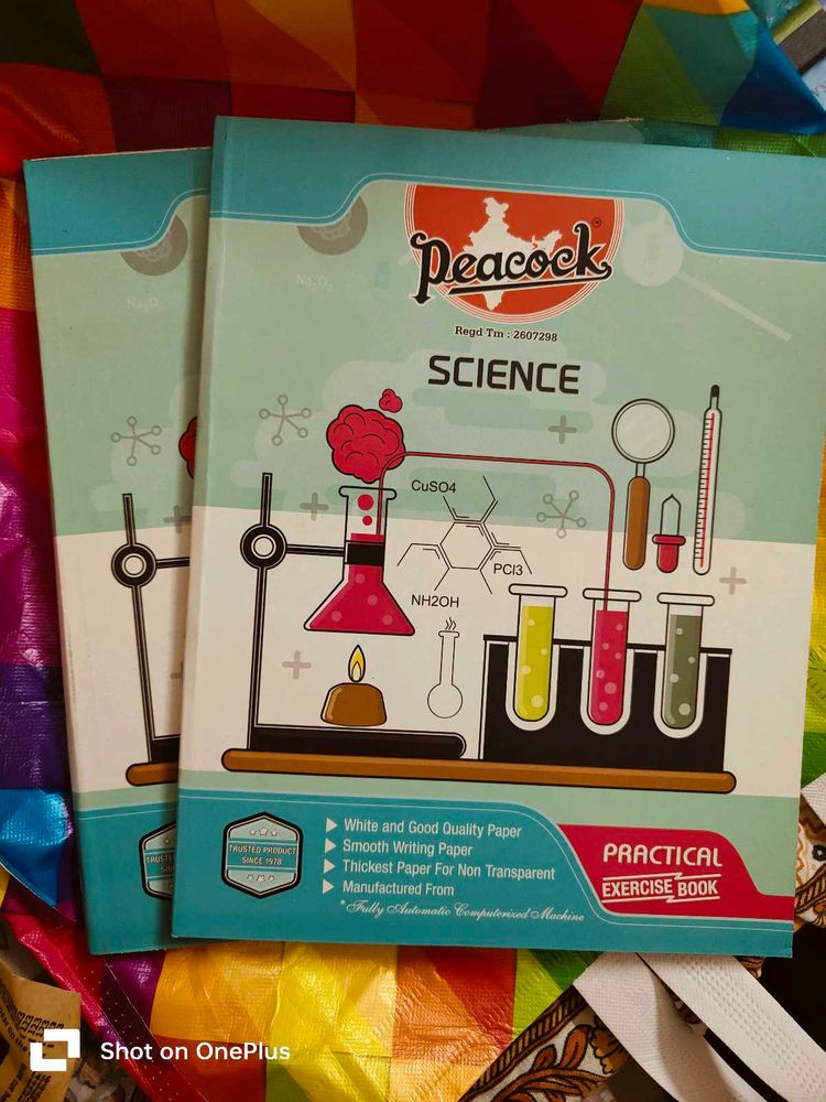 Peacock Science Practical NoteBook