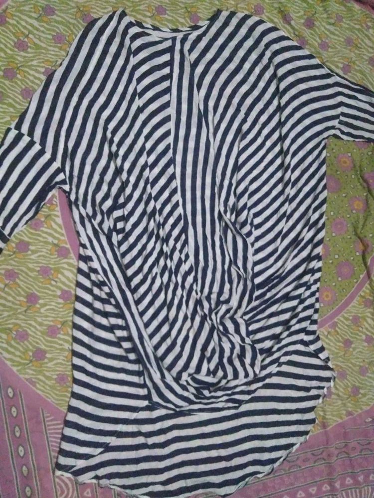 Striped Long Sleeve Tunic