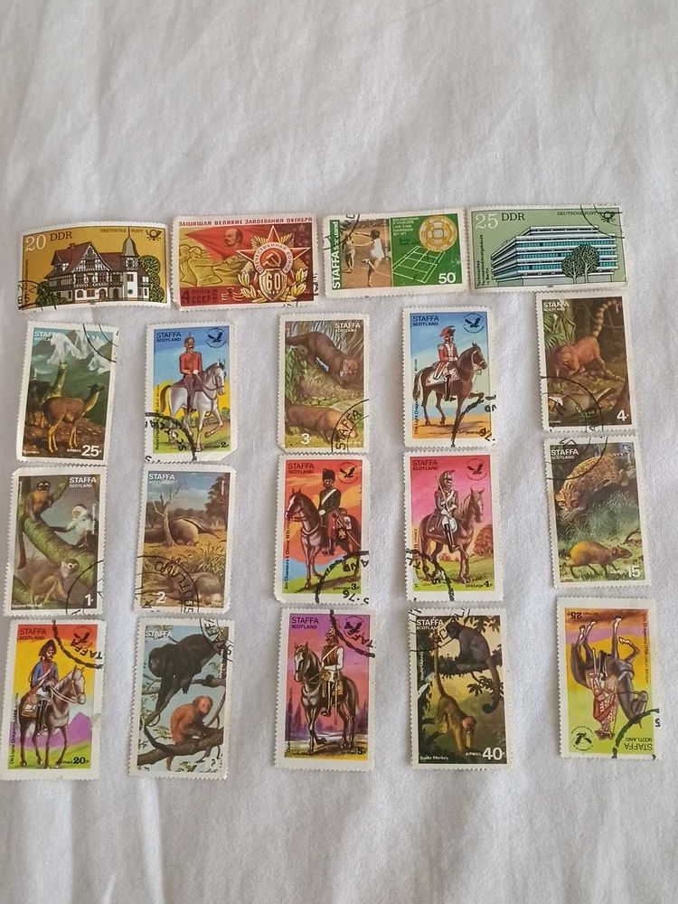 19 vintage stamps 1