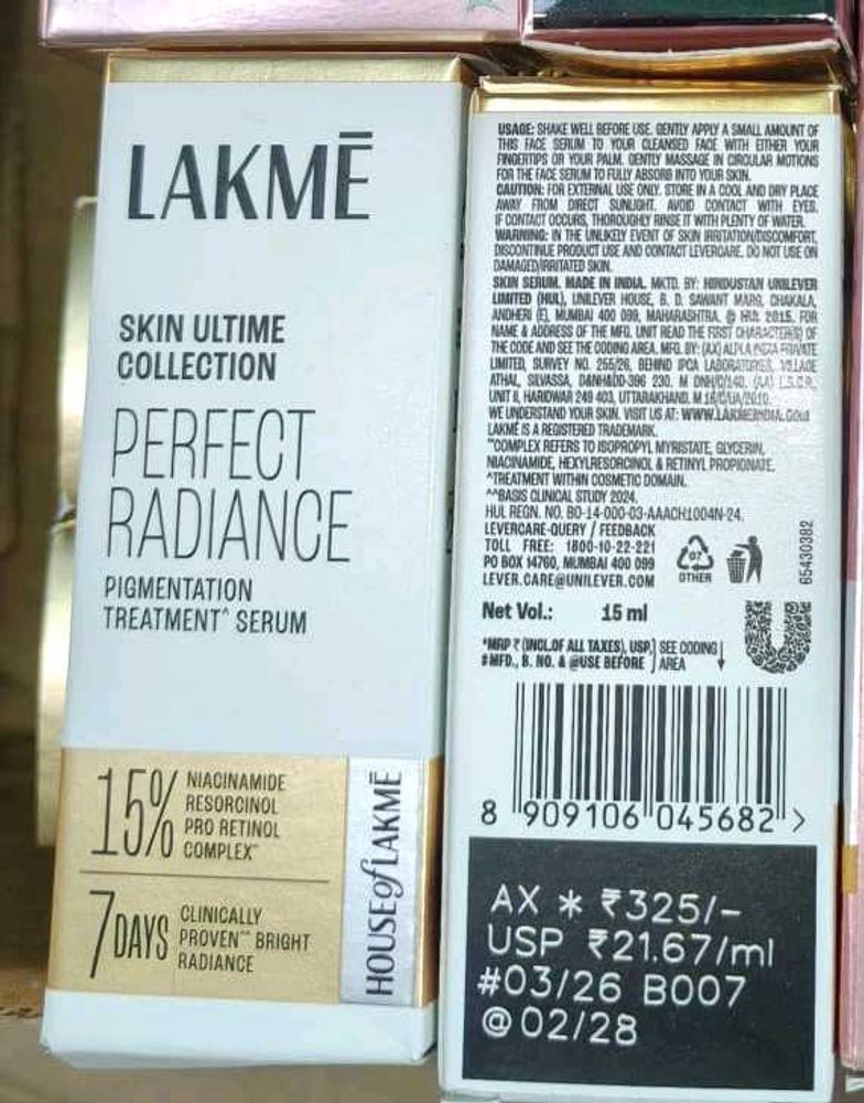 Lakme Perfect Radiance Serum