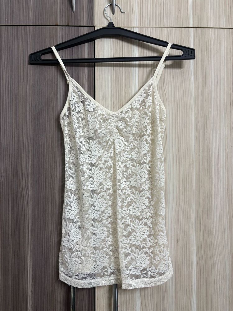 TALLY WEiJL Lace Camisole Top