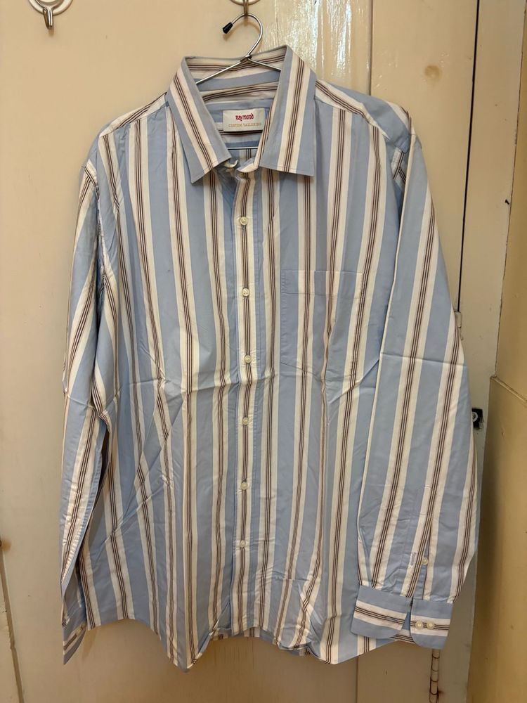 Men's Striped Long Sleeve Shirt