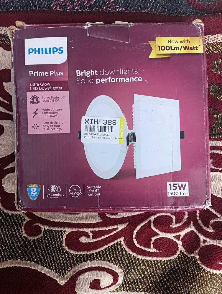 PHILIPS 15W Square AP Plus UltraGlow LED