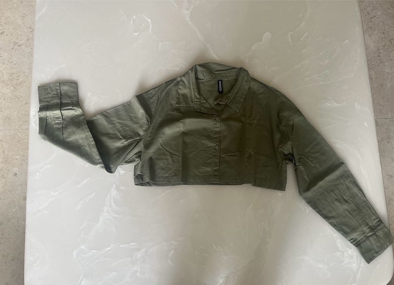 Olive Button Up