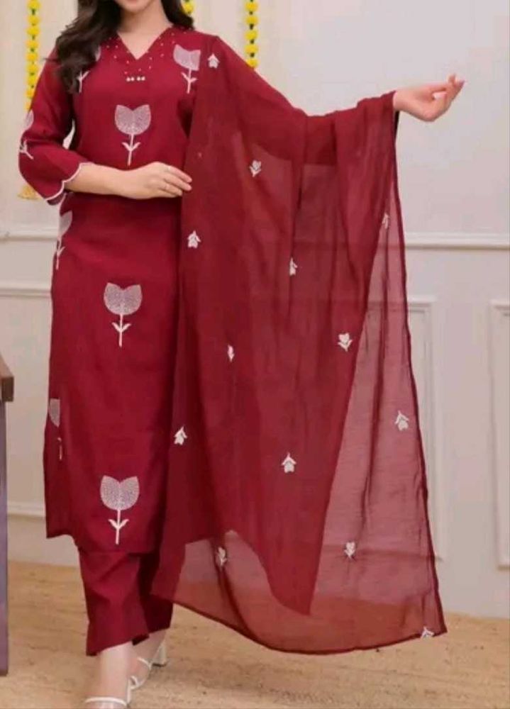 New cotton duppata set
