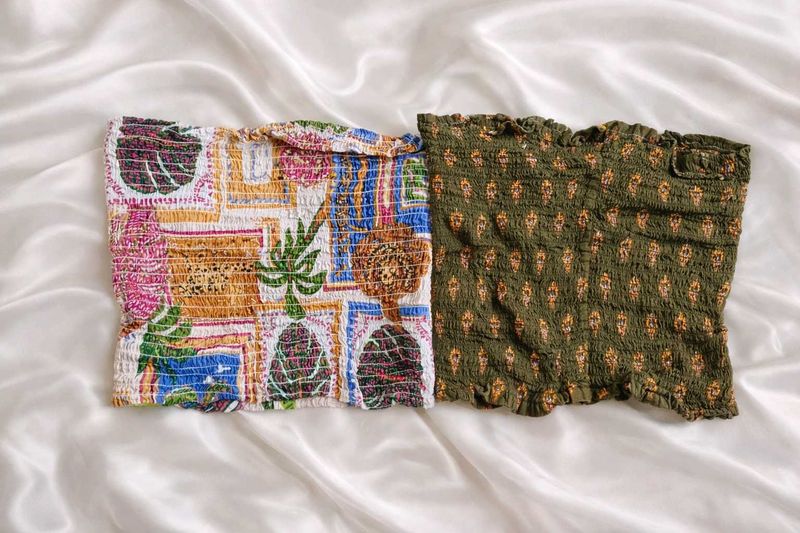 Artsy Y2K Tube tops