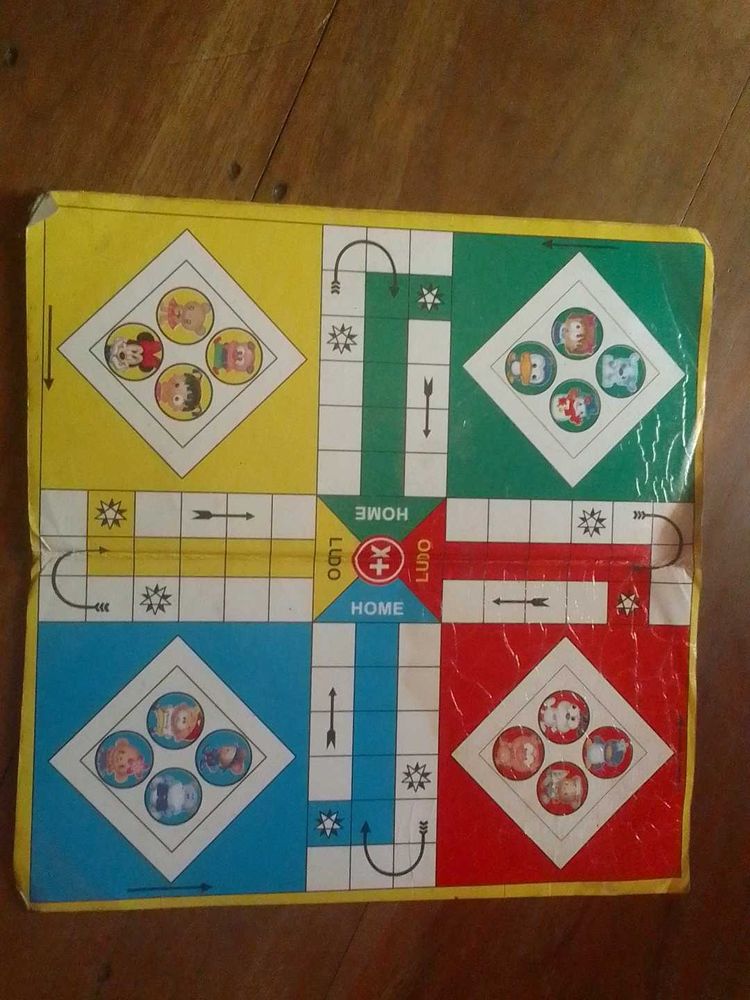 Ludo And Snake Game Board
