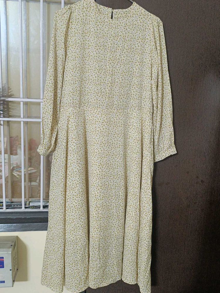 Chic Floral Print Maxi Dress