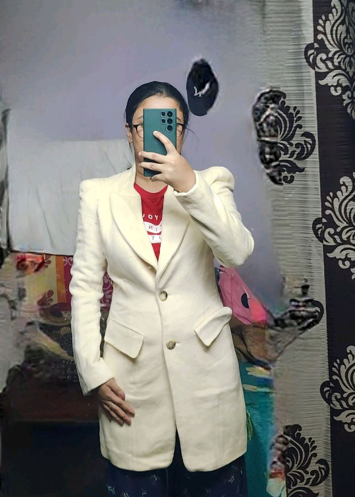 Vintage Cream Blazer
