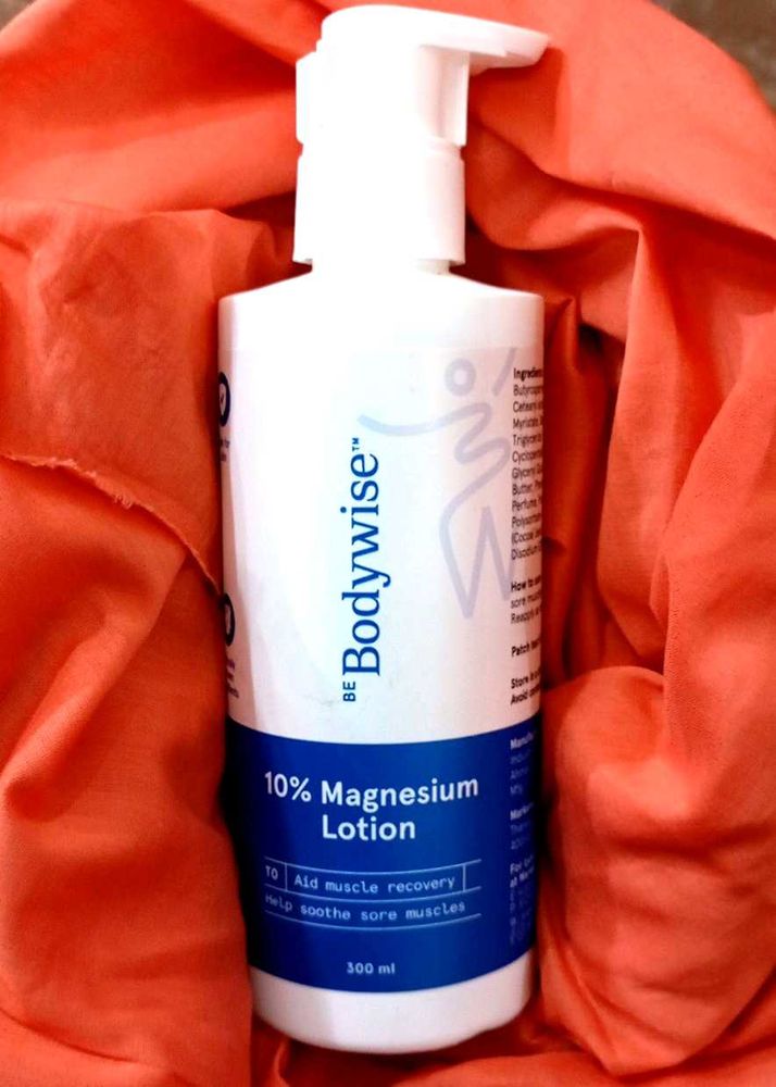 Be bodywise magnesium lotion