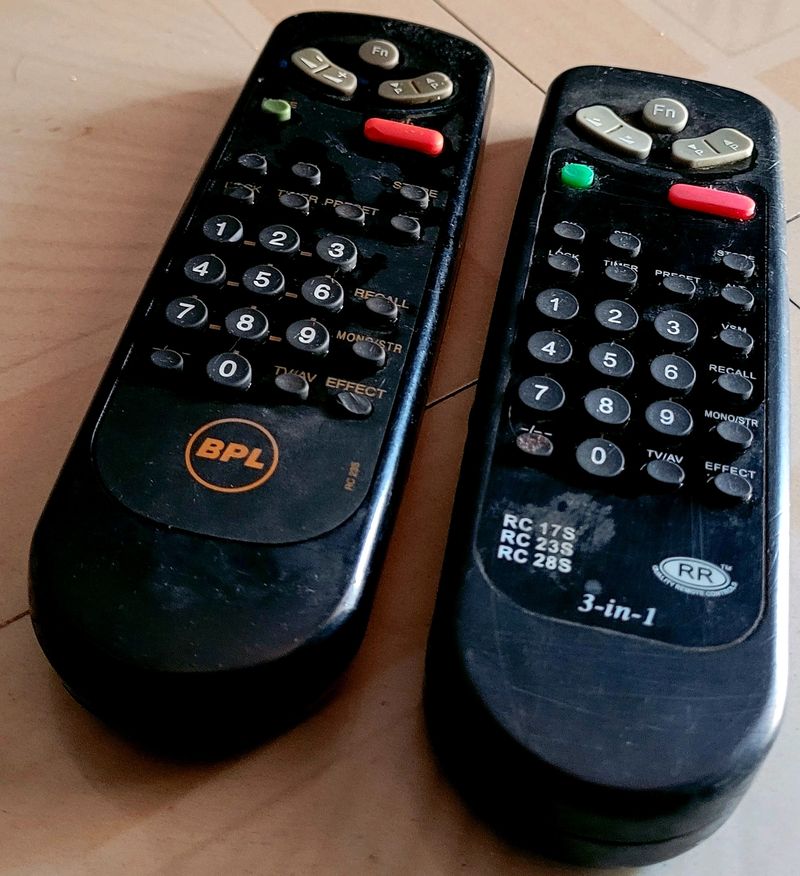 2 Rc Pr TV Remote Control