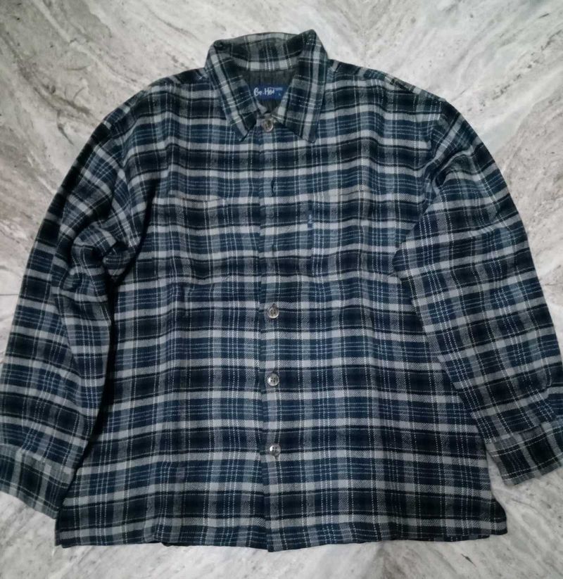Men's Plaid Flannel Shirt