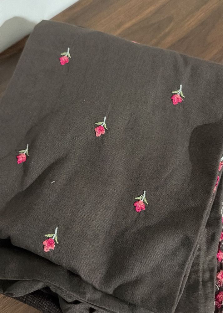 Embroidered Kurta Fabric