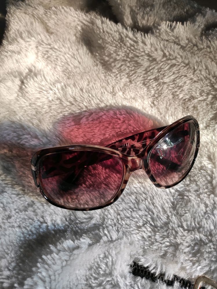 Brown | Animal Print | Soft Rectangular Sunglass