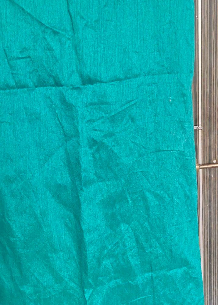 Sea Green Silk Blouse Piece