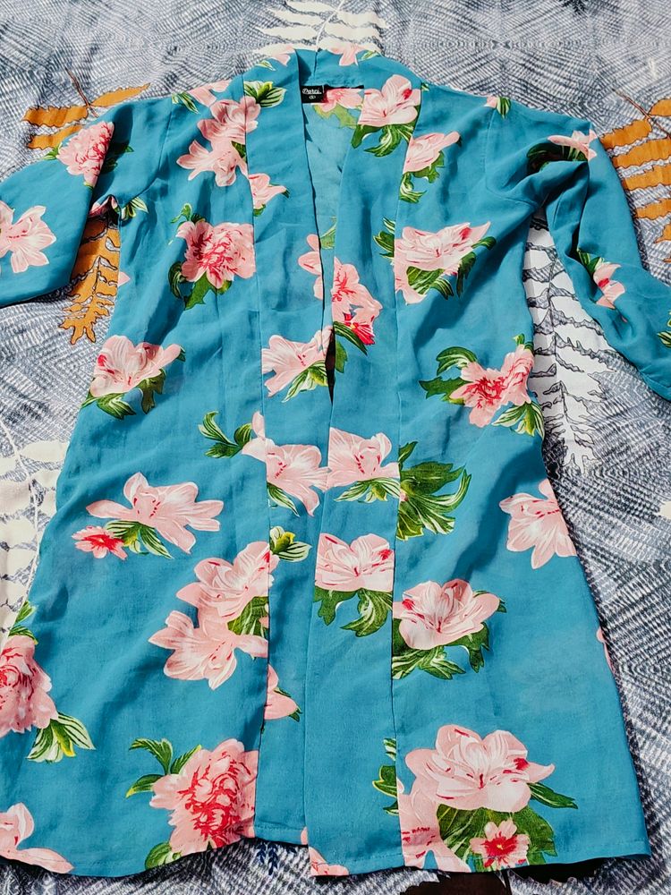 3/4 Sleeve Multicolour Shrug