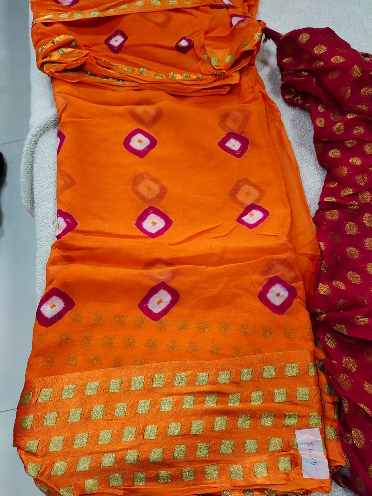 Bhandini saree and blouse piece