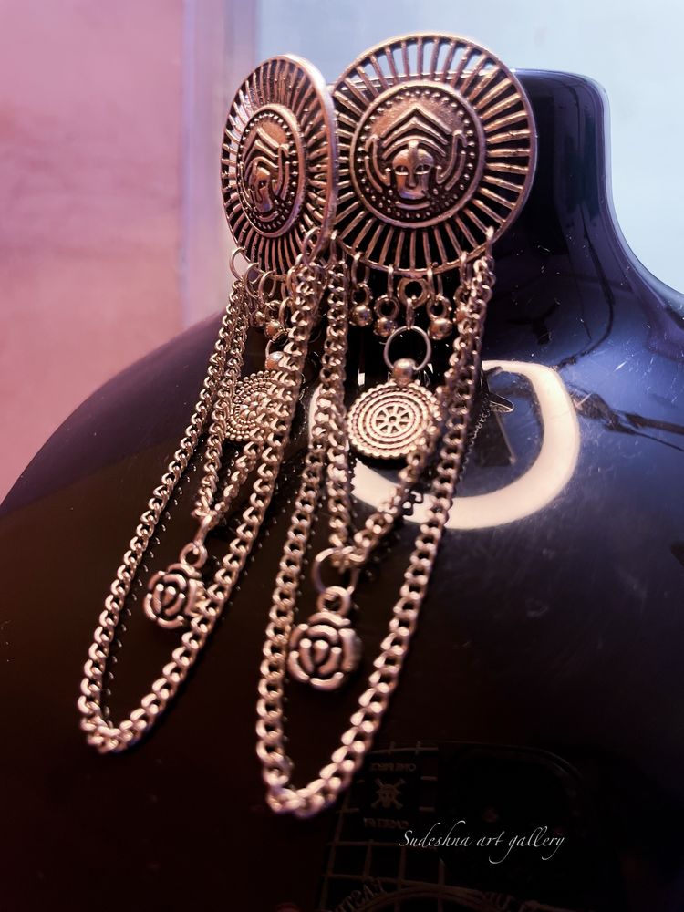 Oxidised Earrings