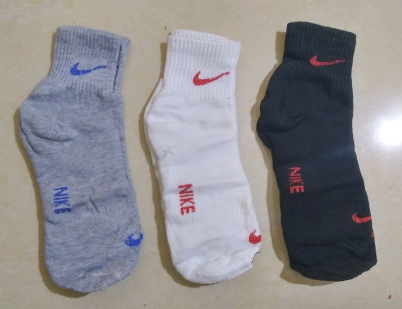 Branded Sports Socks 3 Pairs