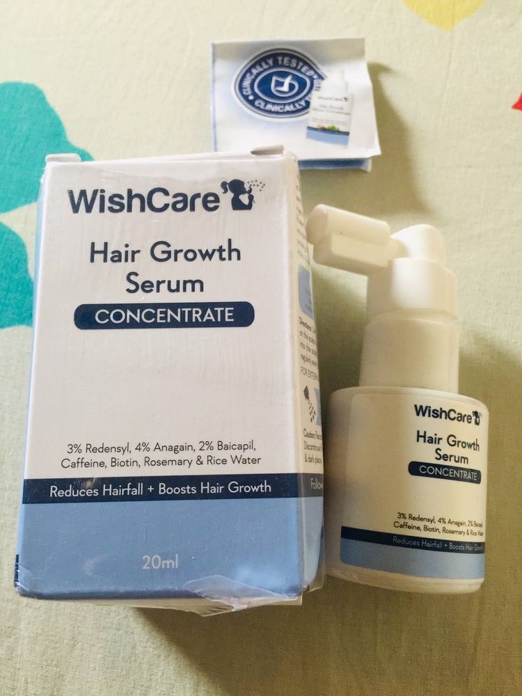 Unused WishCare Hair Growth Serum Concentrate