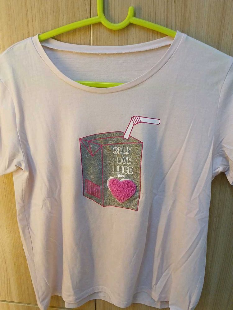 Cute 'Self Love Juice' Graphic T-shirt