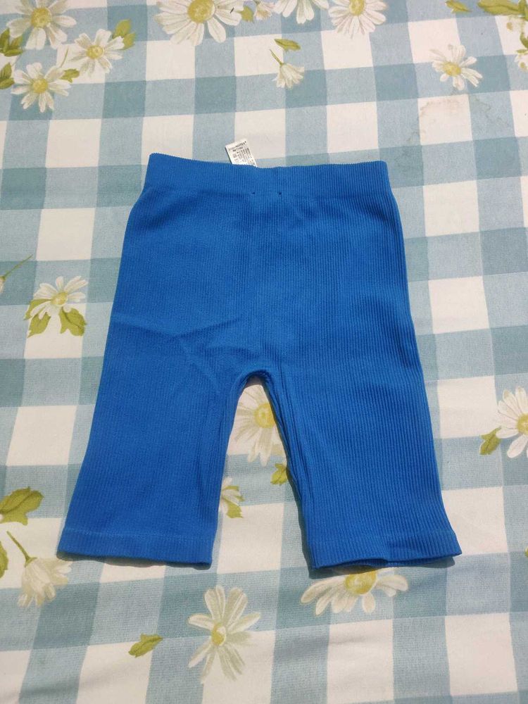 ZARA Blue cycling shorts