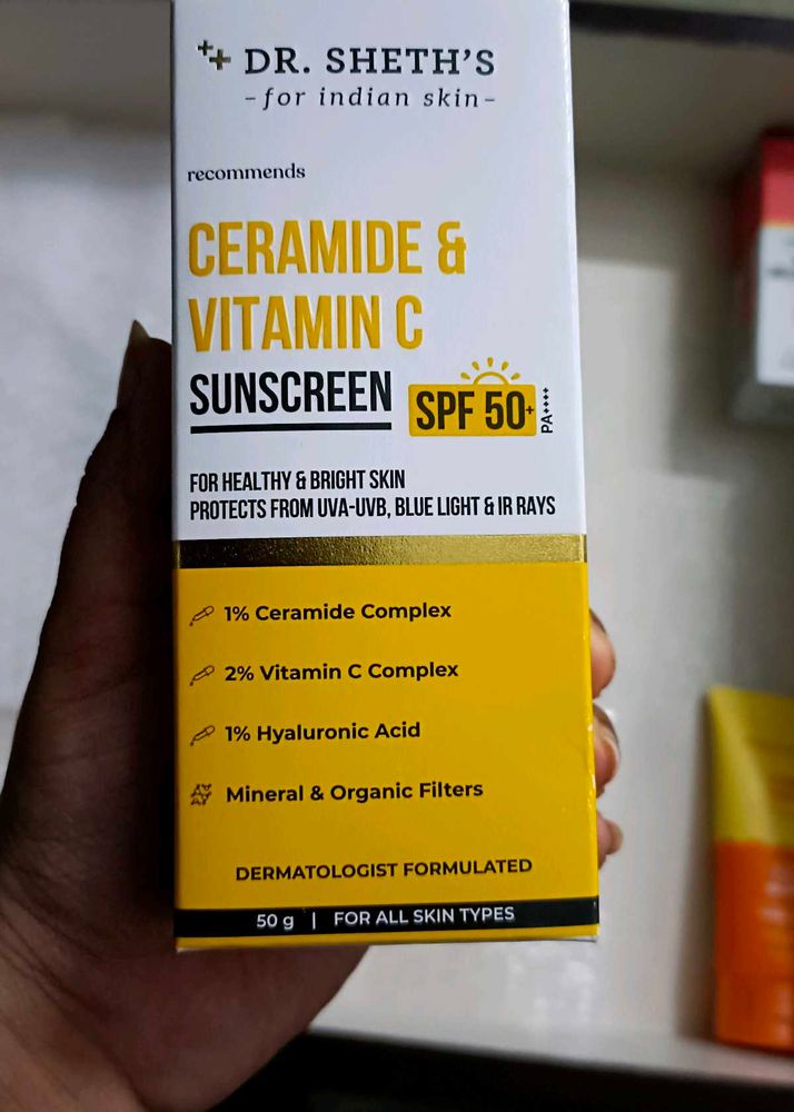 Dr. Seth's Ceramide &amp; Vitamin C Sunscreen SPF 50
