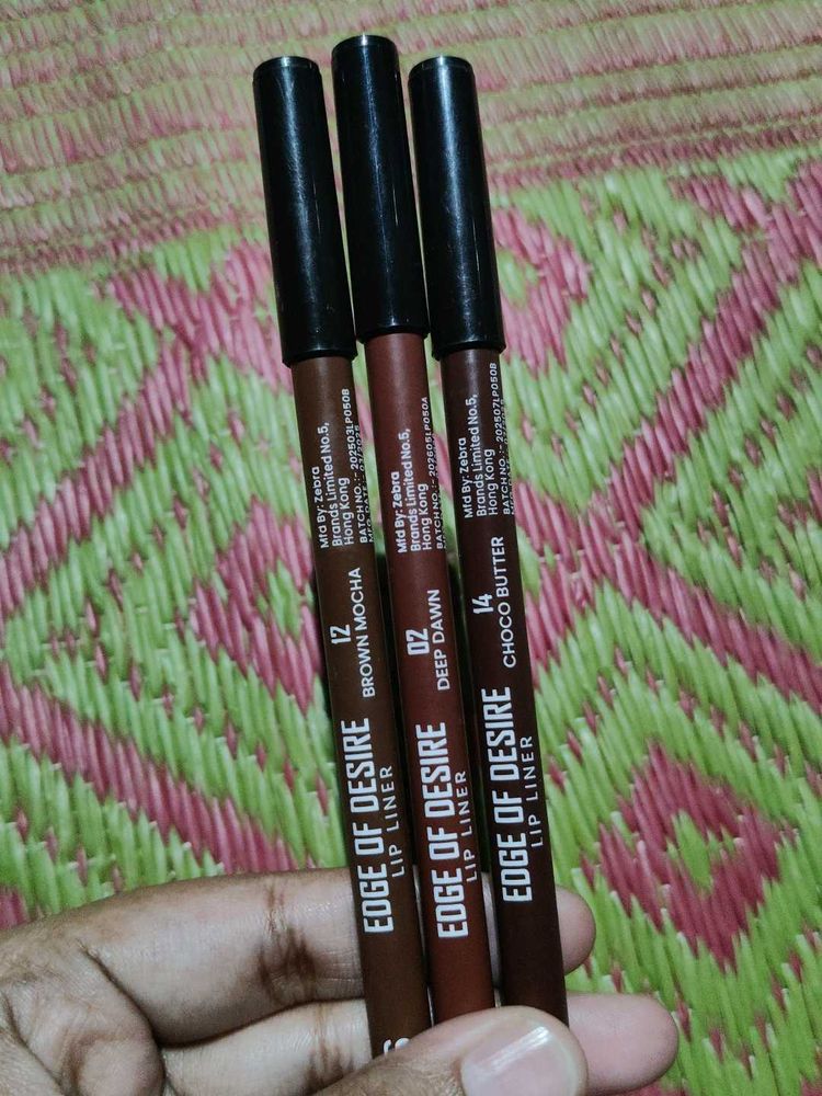 Edge of Desire Lip Liners - 3 Shades