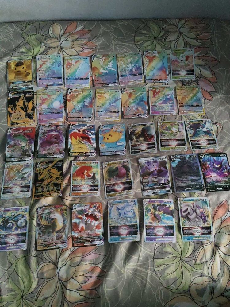 pokemon cards rare set of 34