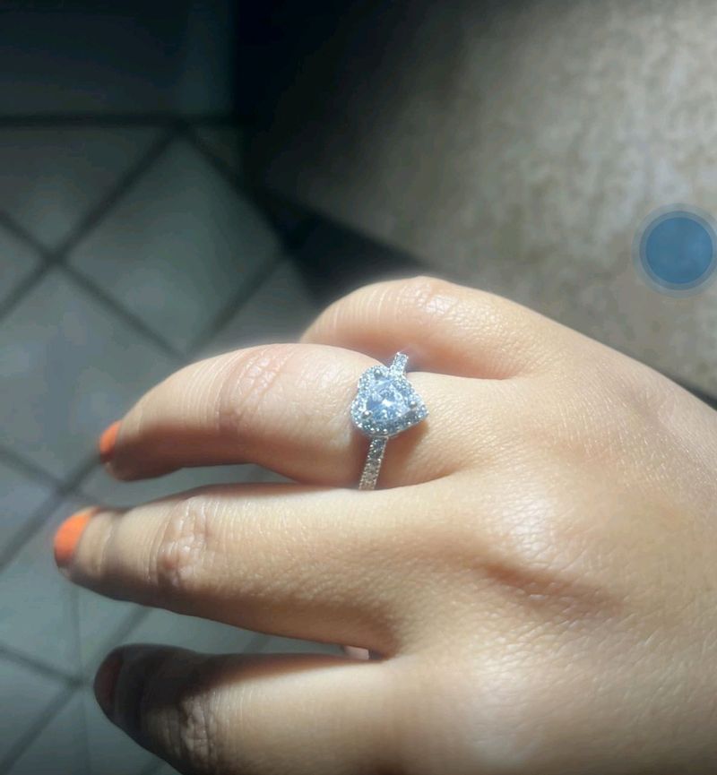 Pure Silver 925 Heart Ring 💍❤