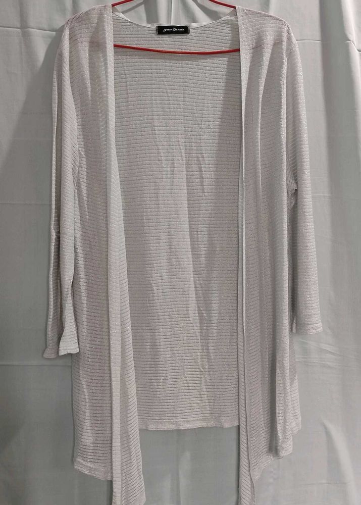 Lightweight Striped Shrug