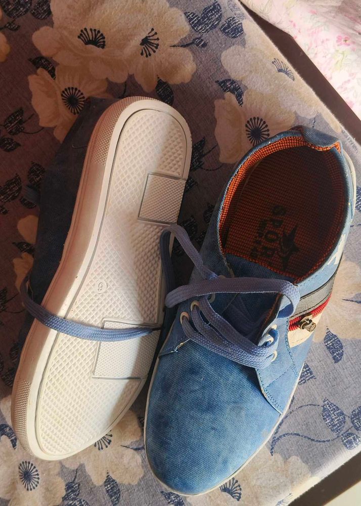 Blue denim Shoes