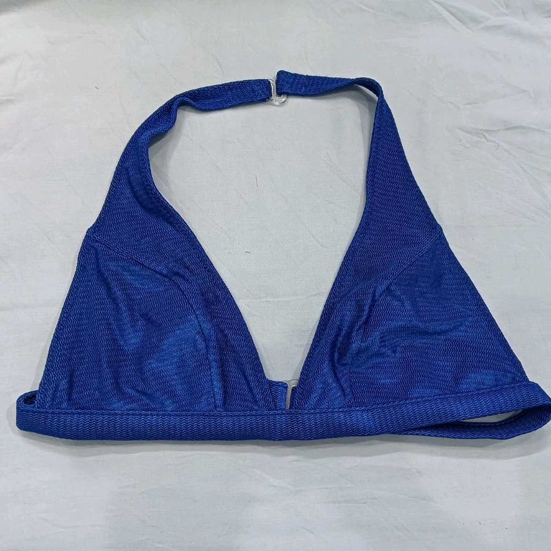Royal🪔 Blue Halter Bikini Top