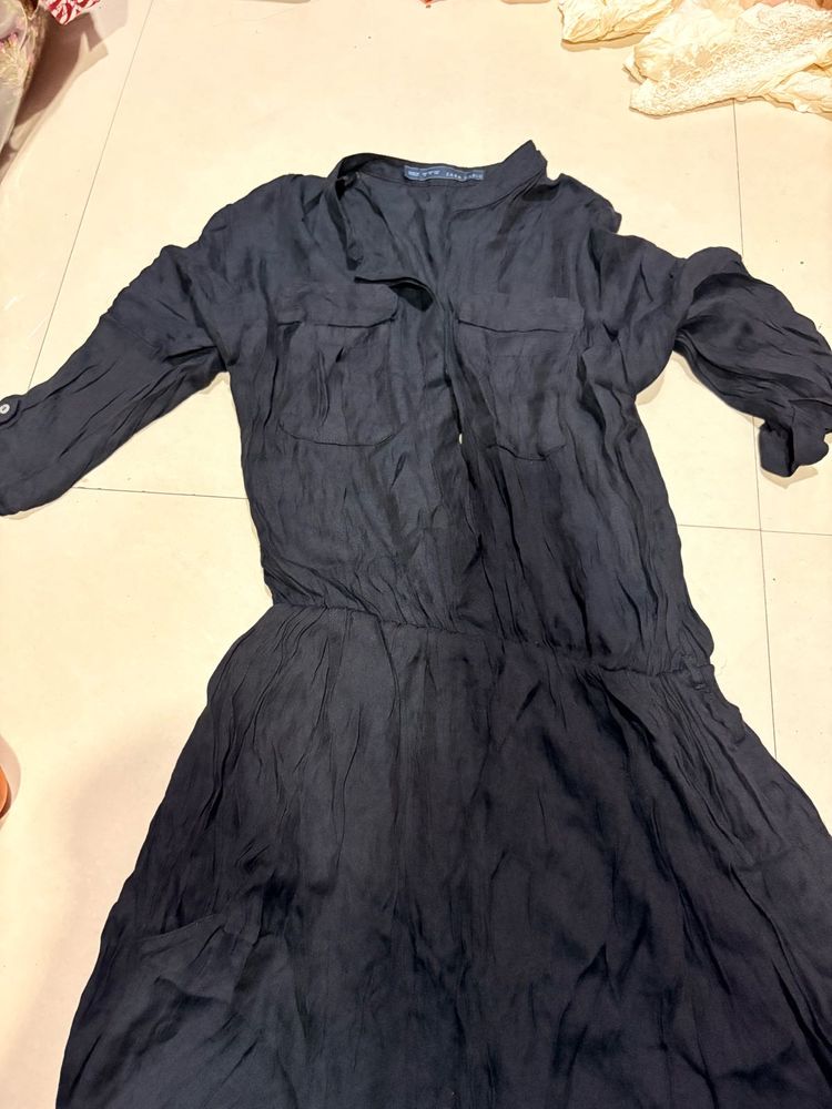 Chic Black Casual Dress