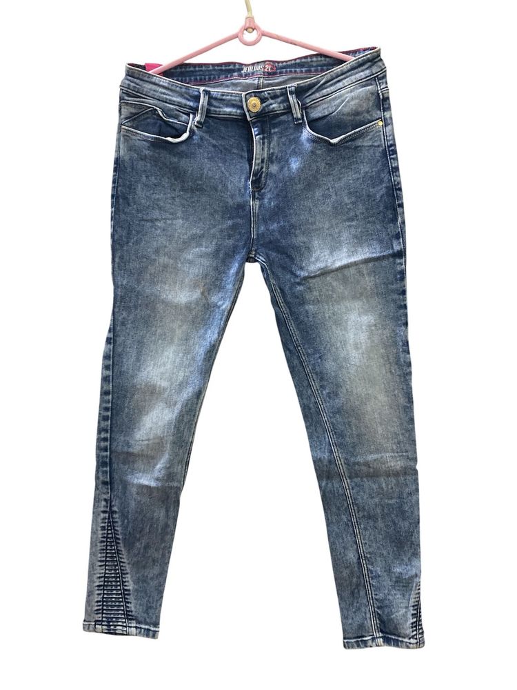 Womens Acid Wash Jeans