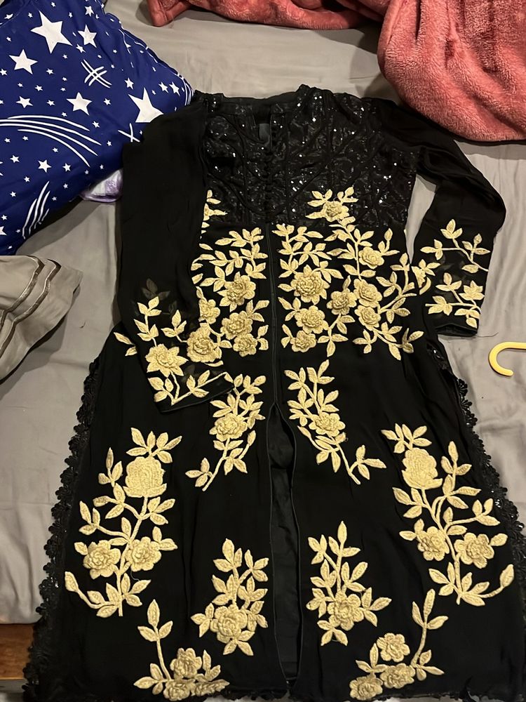 Black Kurta , Half Band