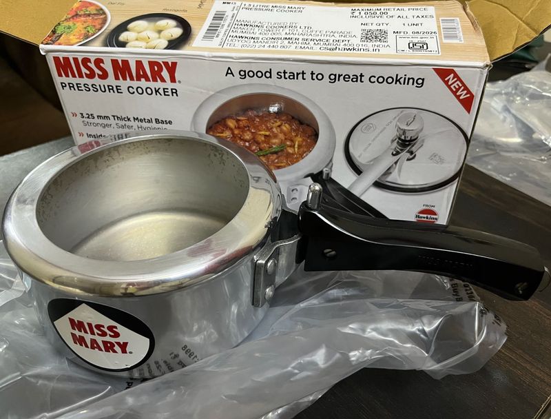 Miss Mary 1.5L Pressure Cooker