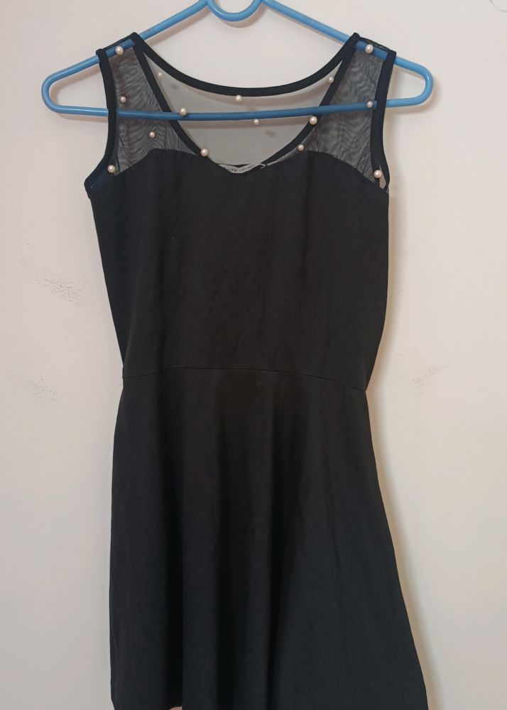 Cute Black Mini Frock