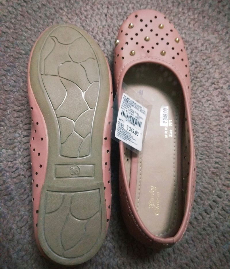 New With Tag Belly Ballerina Blush Size No.38