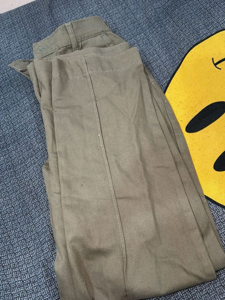 Stylish Olive Green Trousers