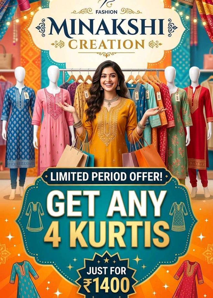 Minakshi Creation Kurti Offer
