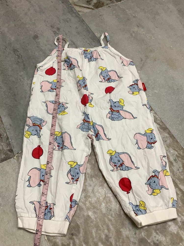 Cute Dumbo Print Pajamas