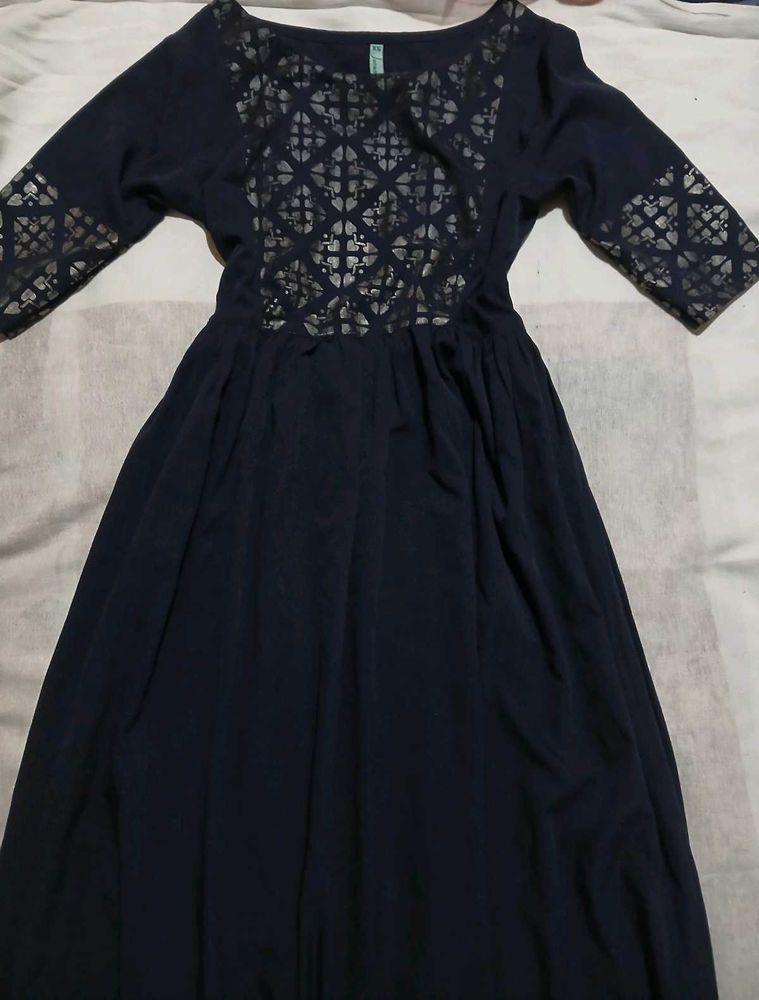 Navy Blue maxi dress